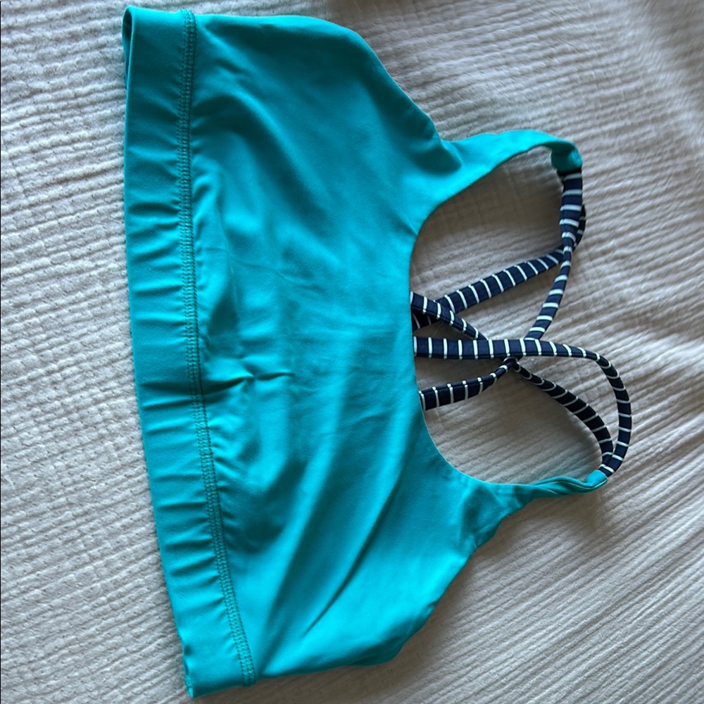 Lululemon Athletica Teal Sports Bra